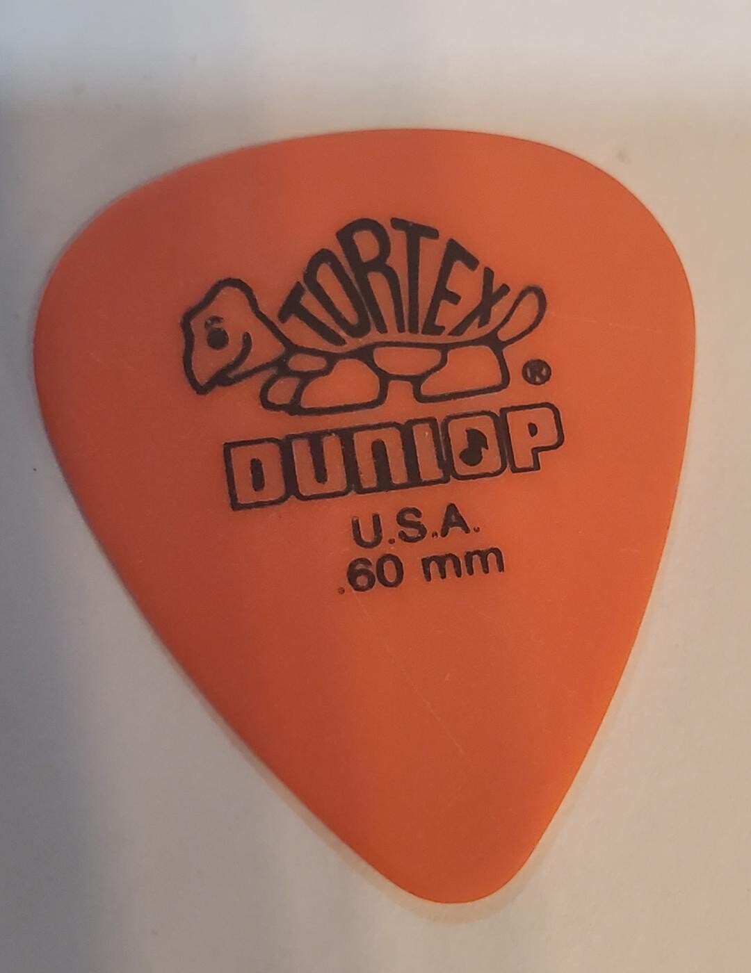 Dunlop Tortex Orange .60 Pick