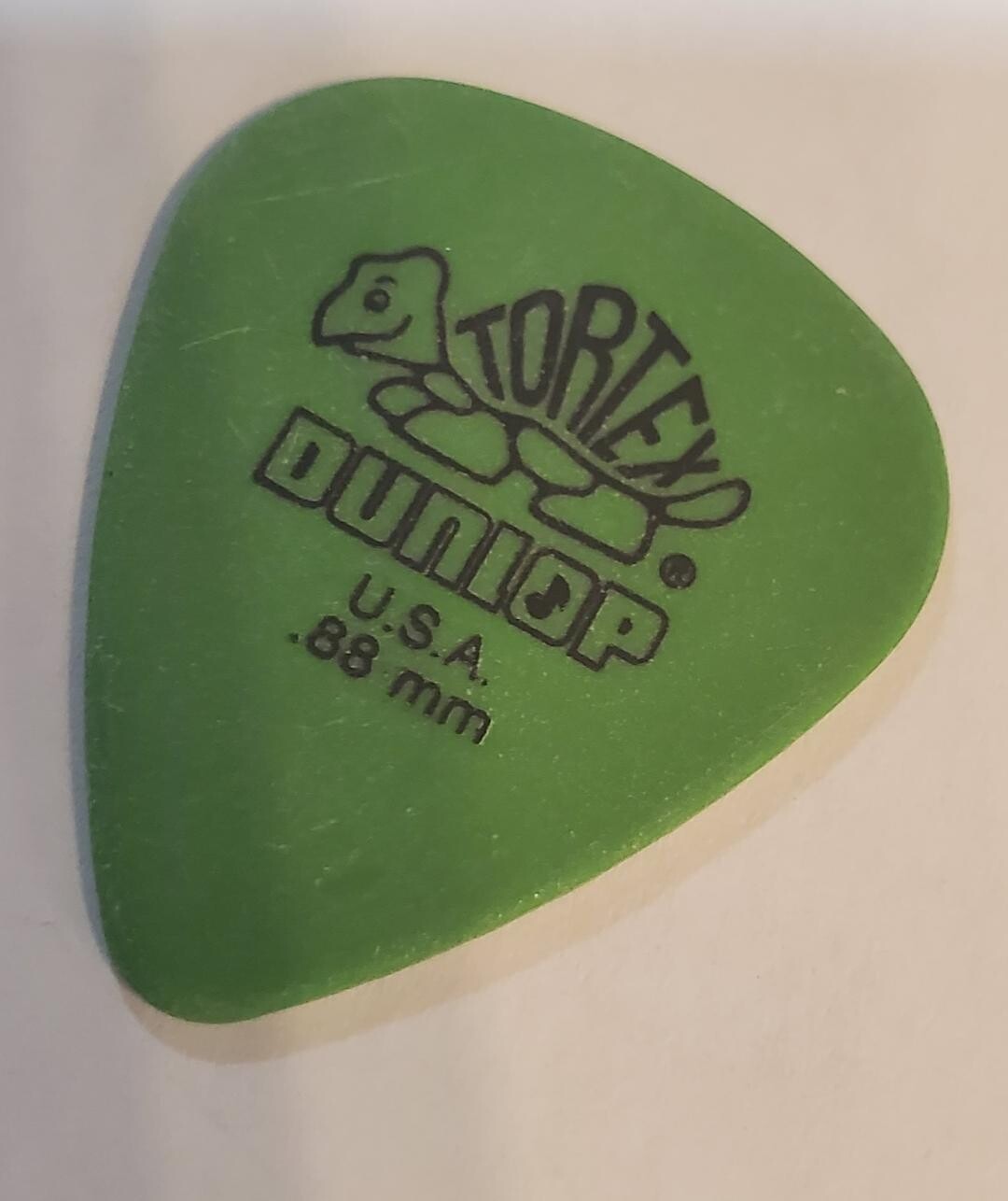 Dunlop Tortex Green .88 Pick