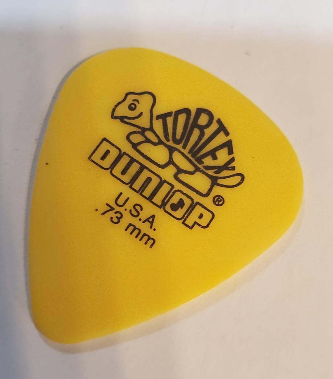 Dunlop Tortex Yellow .73 Pick