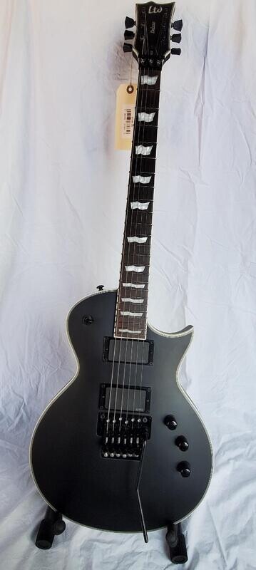 LTD EC-1000FR Black Satin Electric Guitar