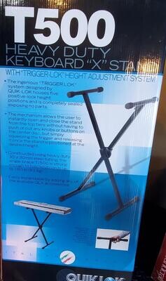 Quik Lok T500 Heavy Duty Keyboard X Stand