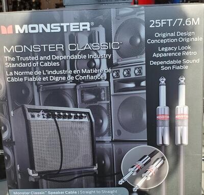 Monster Classic 25FT Speaker Cable