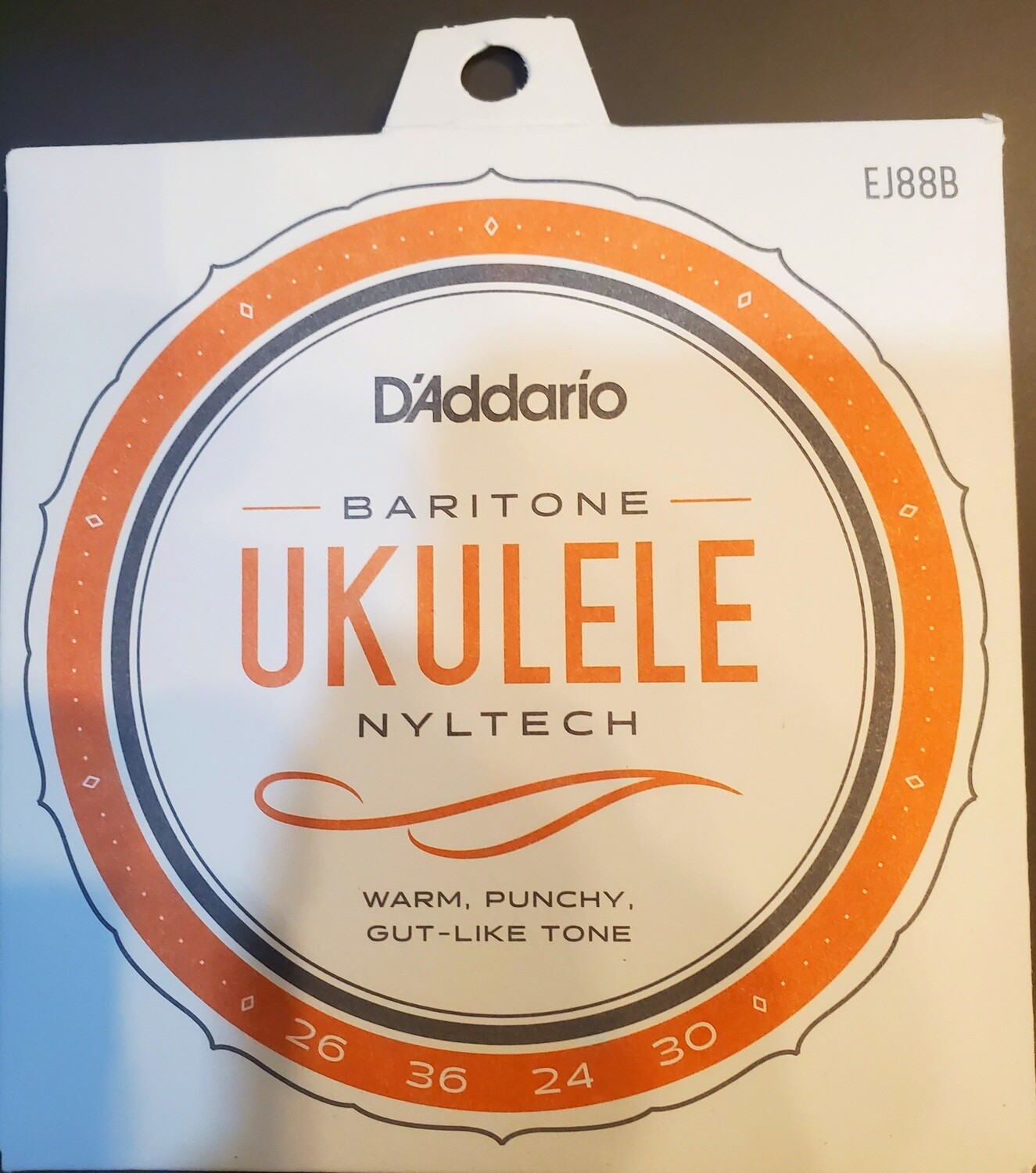 D'Addario Baritone Ukulele Nyltech Strings EJ88B