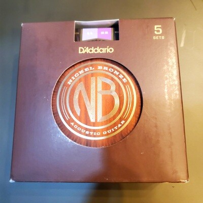 D'Addario Nickel Bronze 11\52 Accoustic Strings