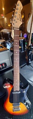 Aria Electric Baritone Guitar-3 Tone Sunburst