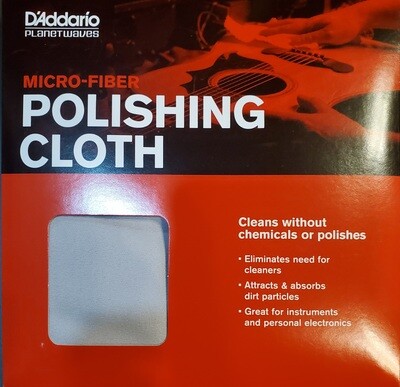 D'Addario Micro-fiber Polishing Cloth
