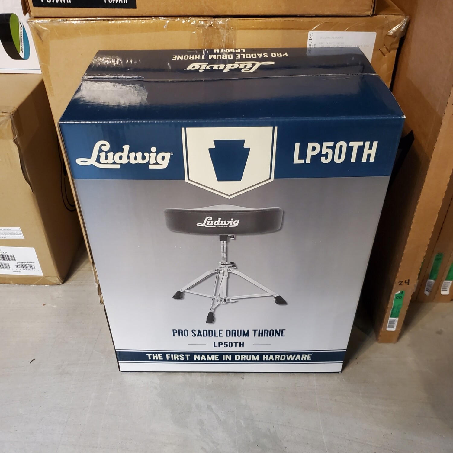 Ludwig LP50TH Pro Saddle Drum Throne
