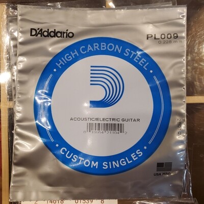 D'Addario PL009 Single String