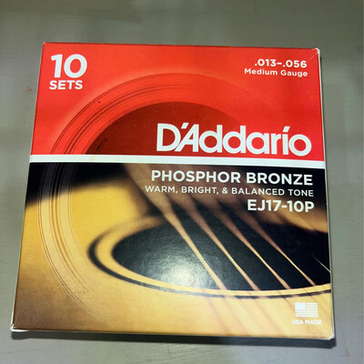 D'Addario EJ17 Acoustic Strings