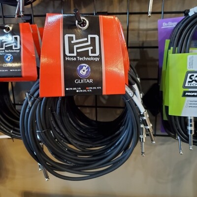 Hosa Guitar Cable 10 Ft Straight To Straight End