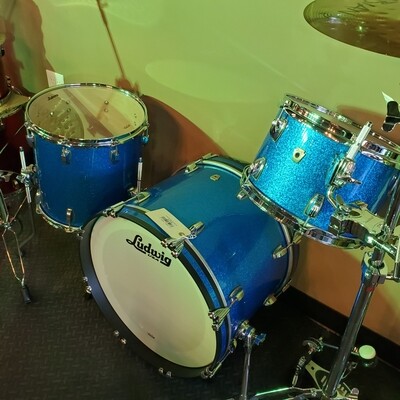 Ludwig Blue Maple Down Beat Drum Kit