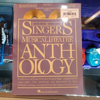 CONSIGNMENT: Singers Musical Theatre Anthology Soprano Volume 3