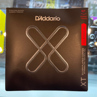 D'Addario Normal Tension Silver Plated Copper XT Classical Strings