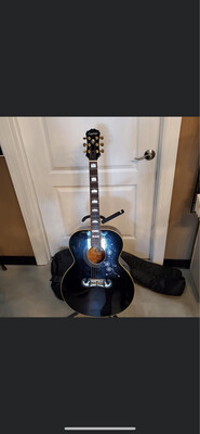 CONSIGNMENT: Epiphone EJ200 Acoustic Guitar With Gig Bag(in Store Purchase)