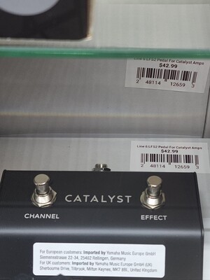 Line 6 LFS2 Pedal For Catalyst Amps