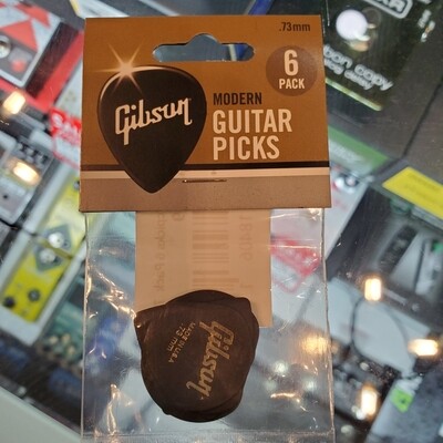 Gibson Modern Guitarcpicks 6 Pack .73