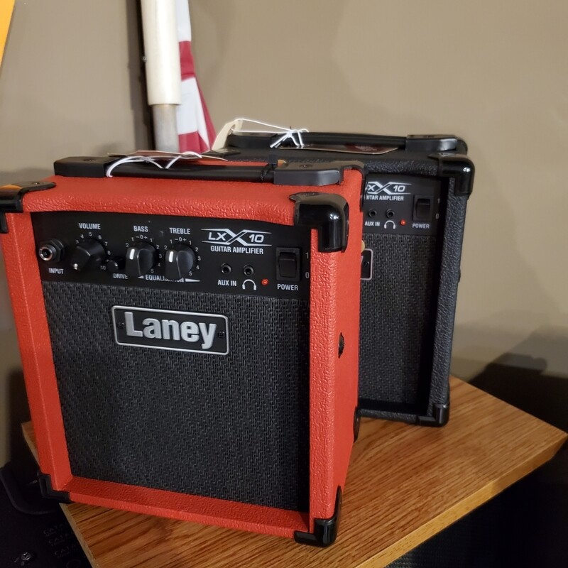 Laney LX10 Combo Electric Guitar Amp Red