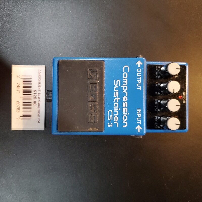 CONSIGNMENT: Boss Compressor Pedal (In Store Purchase)