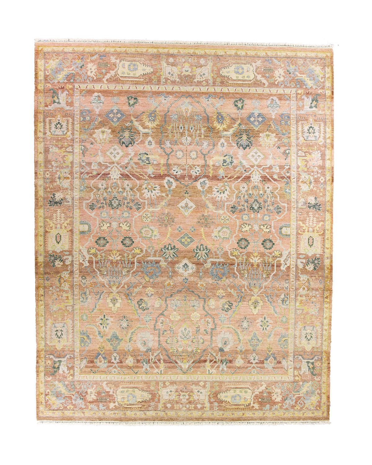 Transitional Mahal  8 x 10 Rug