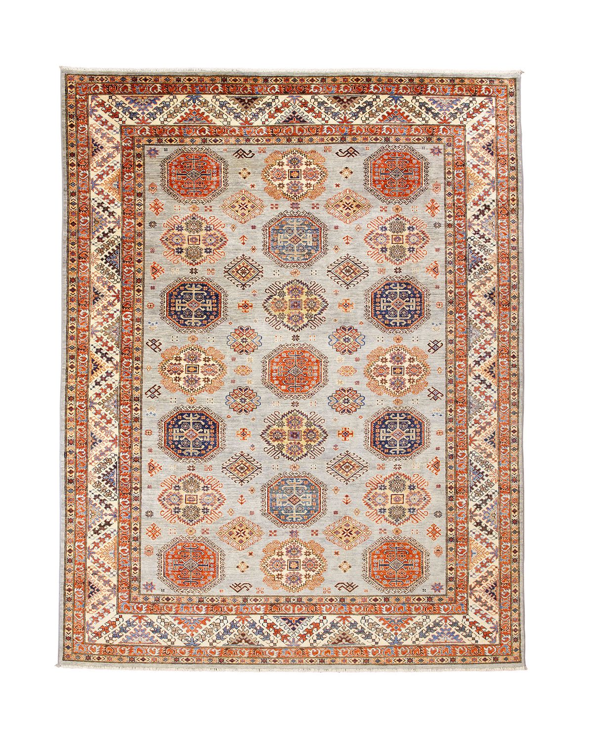 Traditional Super Kazak 8 x 10 Rug