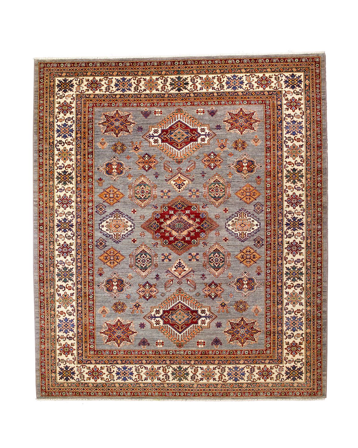 Traditional Super Kazak 8 x 10 Rug