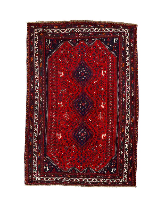 Traditional Qashqi 8 x 10 Rug