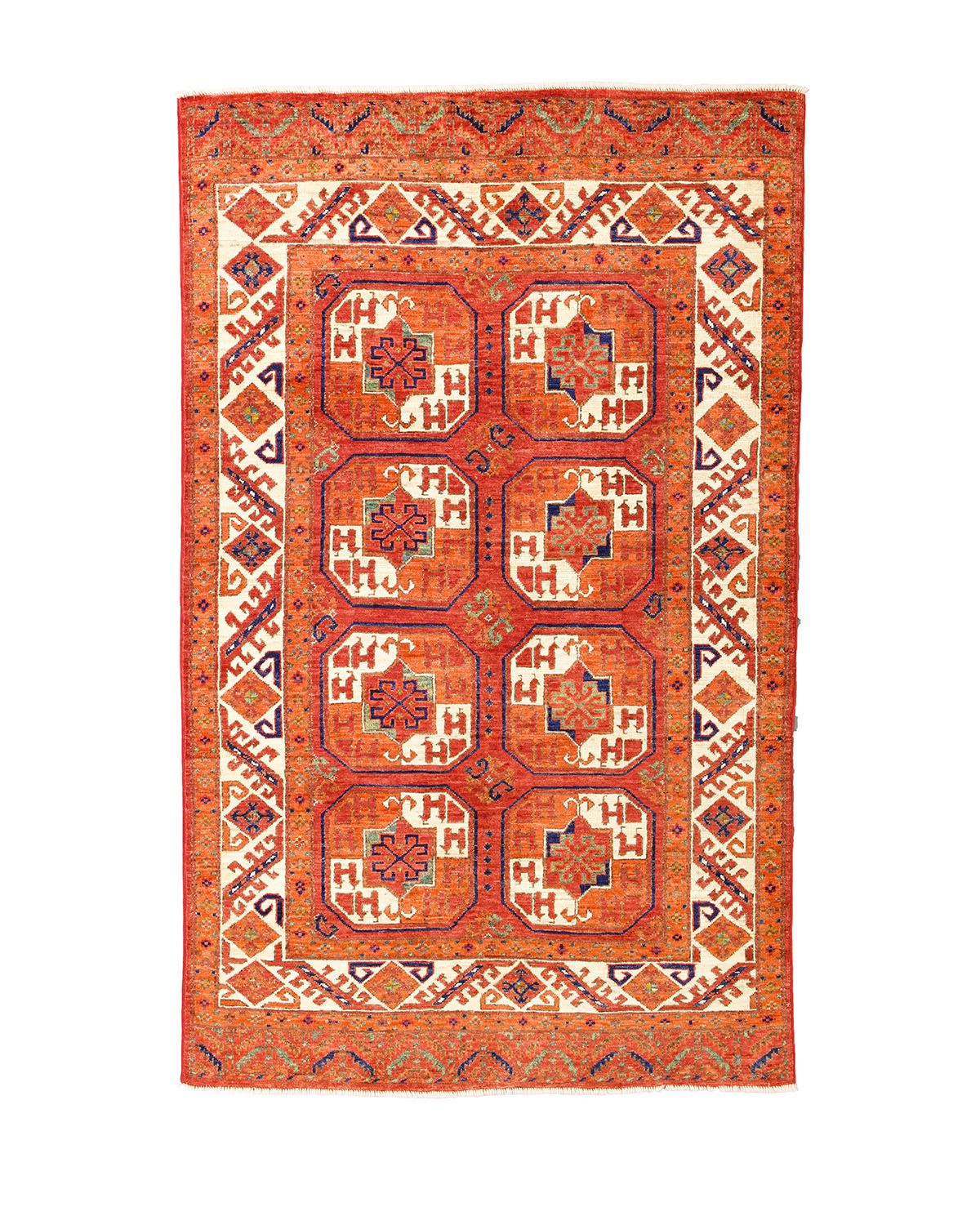 Traditional Pakistan 4 x 6 Rug