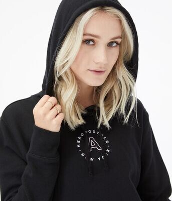 Aeropostale New York Circle Pullover Hoodie