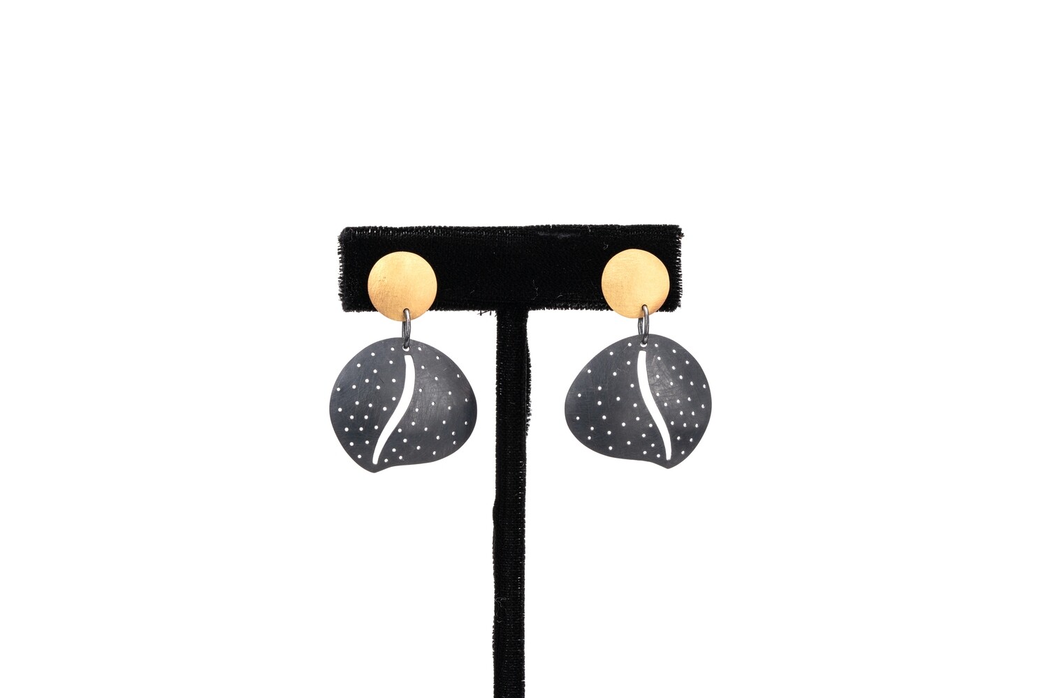Alpern -Sun/Jasper Trails earrings (Oxidize