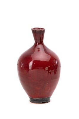 Roger Yee - Red Bottle - Ceramic Stoneware 