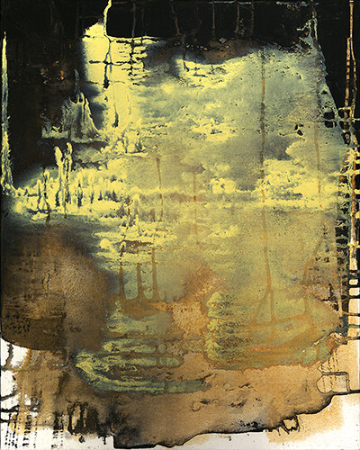 Yari Ostovany -The Refuge of Memory 5 - Oil on Canvas - 20x16 in - 2021