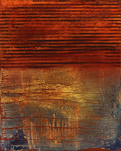 Yari Ostovany - History of Tears 4 - Oil on Canvas - 16x20 in - 2021