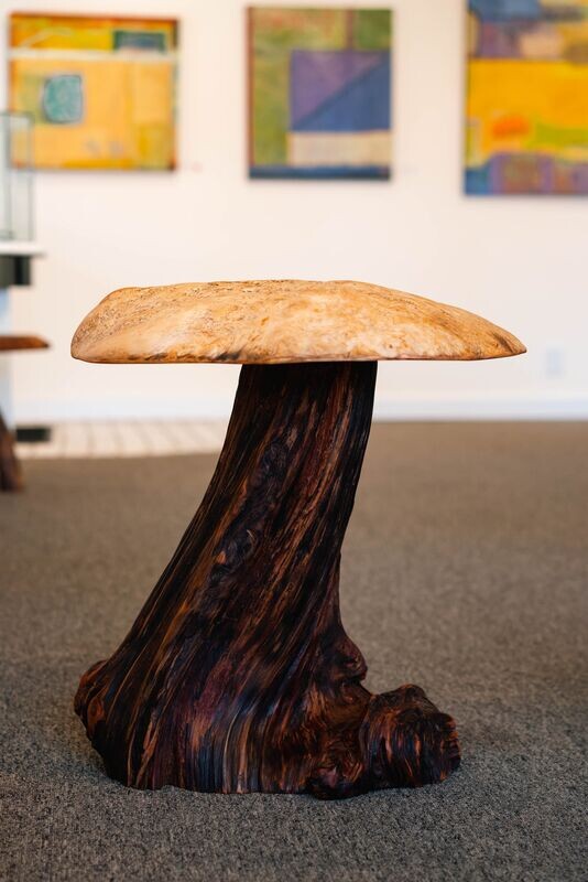 Craig Hathaway - Fir Mushroom w/redwood base