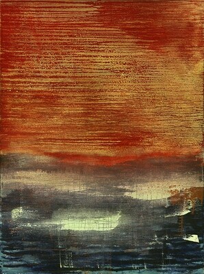 Yari Ostovany - The Oracle XIX - Oil on Canvas - 40x30 - 2021