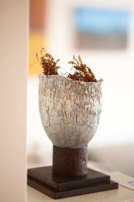 JoAnn Humphrey - #10-Porcelain Clay - Mixed Local Kelp and Sea Grass