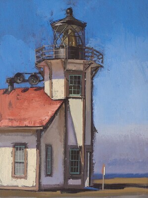 Andrew Walker Patterson - Point Cabrillo Light Station  #5 20x16  Matted Giclee print