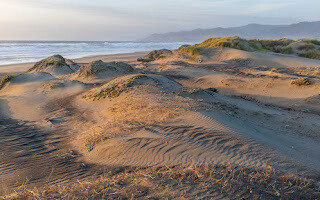 Jon Klein- Ten Mile Sand Dunes- Stretched Canvas Print - 25x38