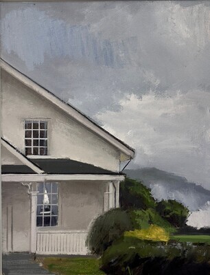 Andrew Walker Patterson - Ford House #2 18x24 Oil on Canvas on Panel