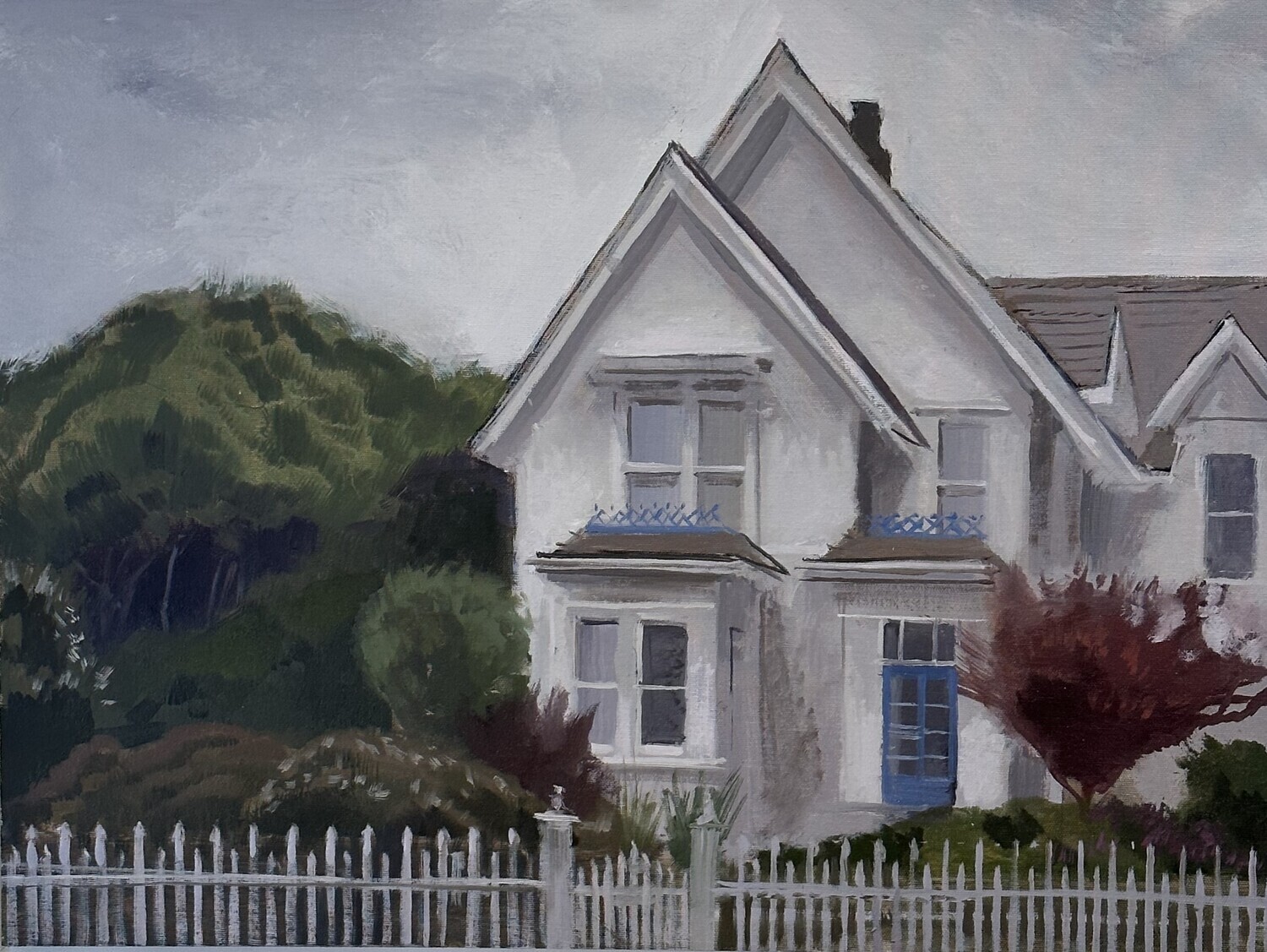 Patterson - Blair House No 2 - 18x24 in oil on panel