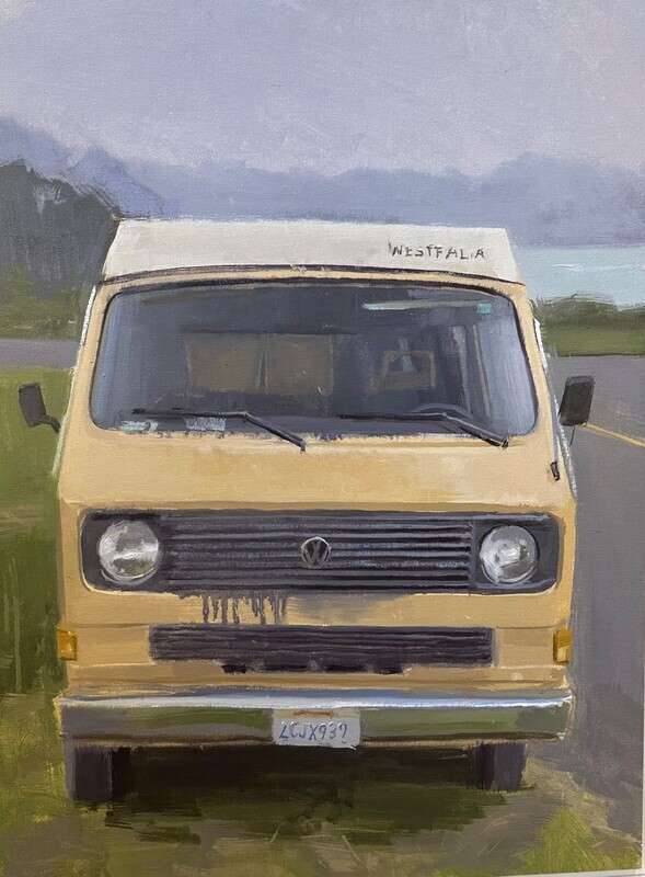 Andrew Walker Patterson - Westfalia 18x24 Oil on Panel