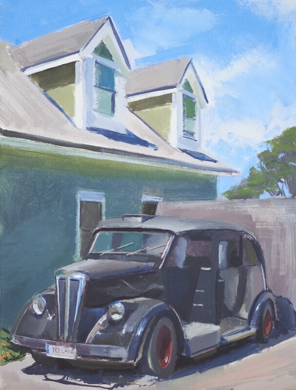 Andrew Walker Patterson - Patterson's Pub - 18x24 in Oil on Archival Canvas Board - 2023