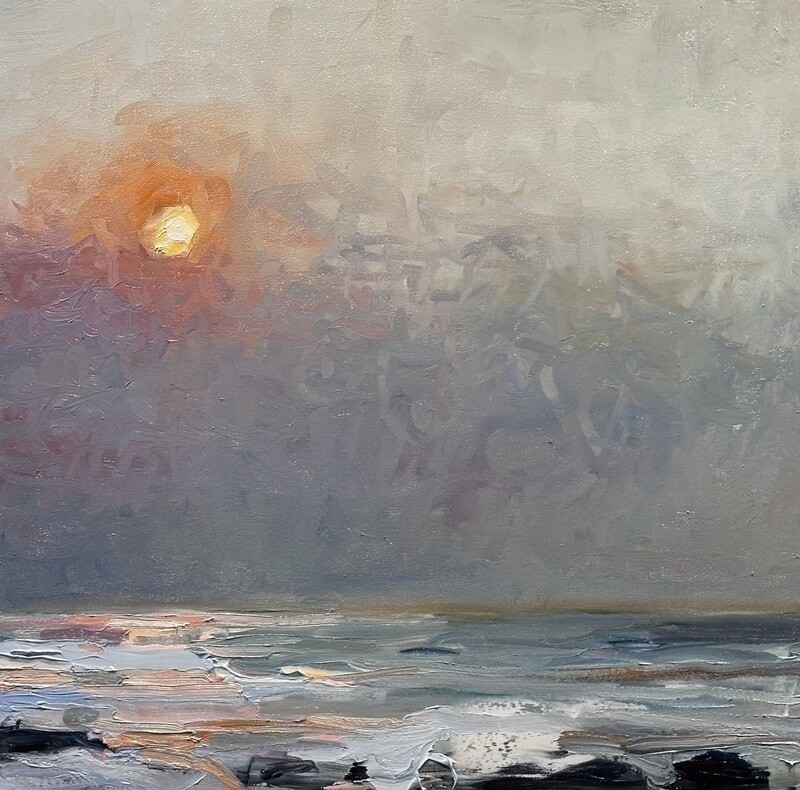 Gorek - Seascape #2 oil on canvas 24”x24”