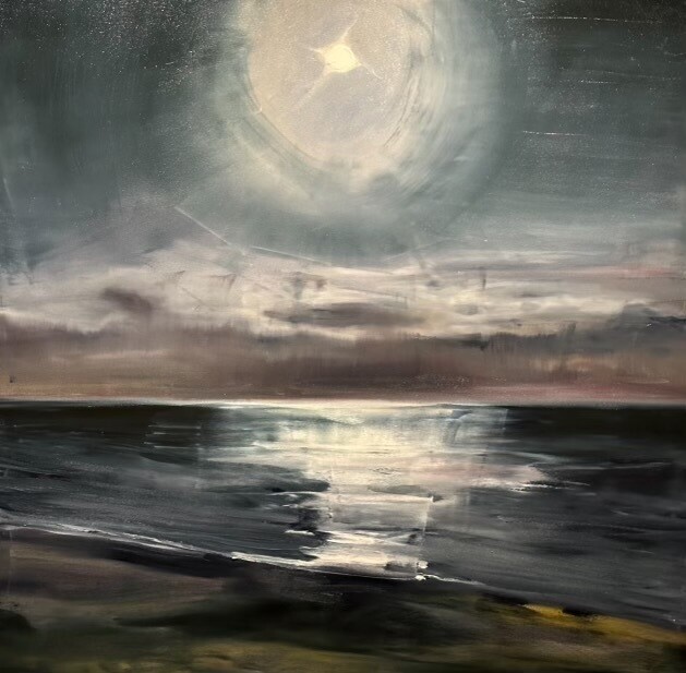 Gorek - Moonshine oil on canvas 48”x48”