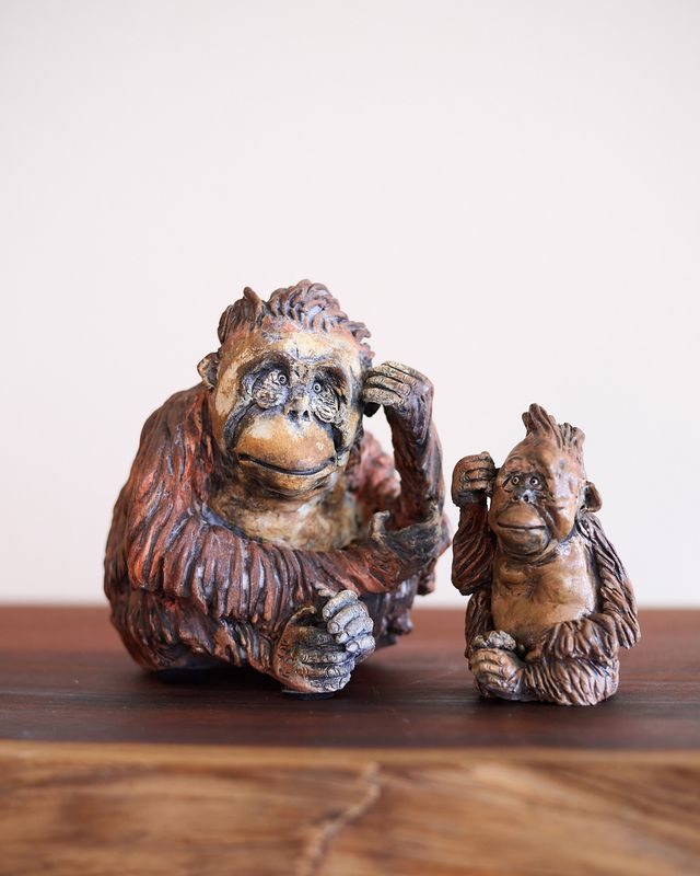 Kristin Gordon, Orangutan (Mother & Baby)