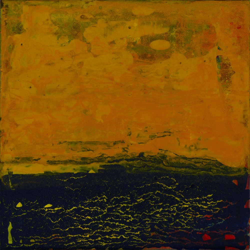 Yari Ostovany, Soliloquy 24, oil on canvas, 6x6 inch, 2024