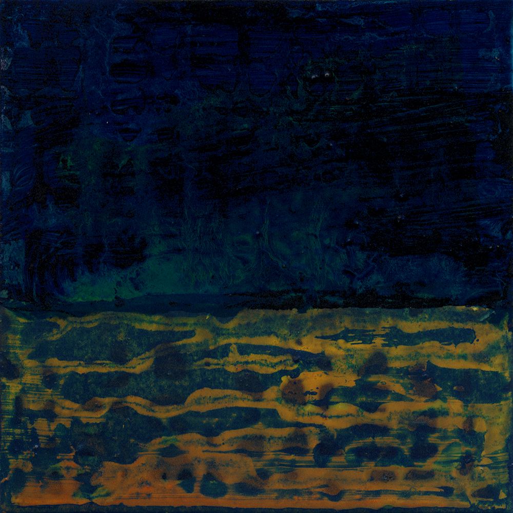 Yari Ostovany, Soliloquy 17, oil on wood panel, 6x6 inches, 2024