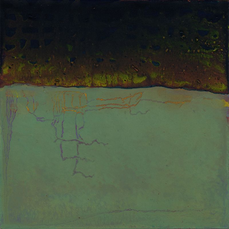 Yari Ostovany, Soliloquy 15, oil on wood panel, 6x6 inches, 2024