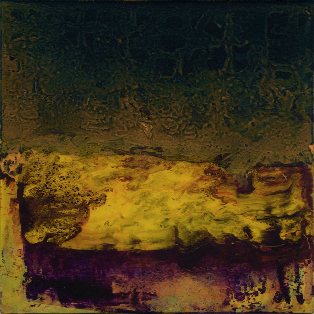 Yari Ostovany, Soliloquy 16, oil on wood panel, 6x6 inches, 2024