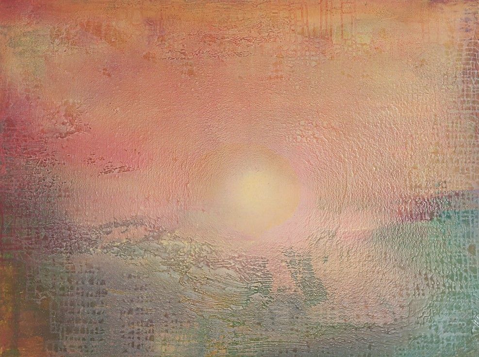 Yari Ostovany,  Night Pilgrim 3, oil on canvas, 30x40