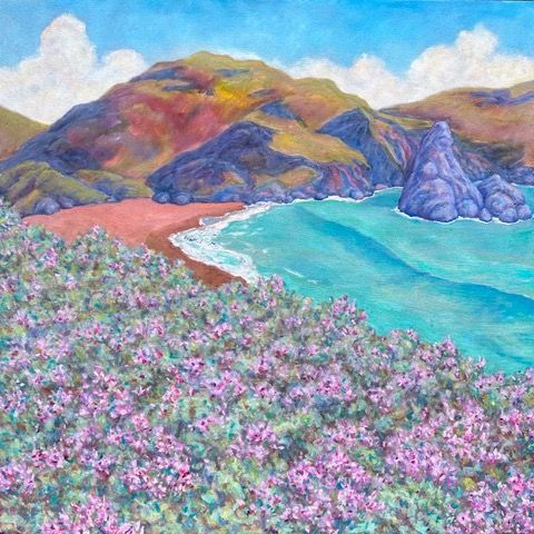 Croghan - Seaside Heather - 36"x36" oil on canvas